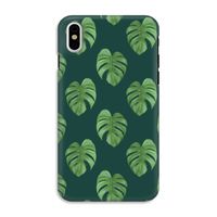 Monstera leaves: iPhone X Tough Case