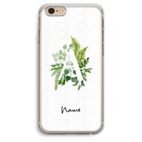 Green Brush: iPhone 6 Plus / 6S Plus Transparant Hoesje
