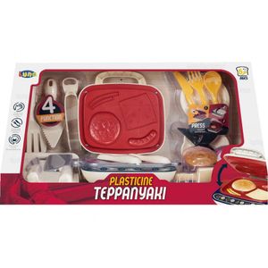 Luna Teppanyaki speelset junior 20-delig wit/rood