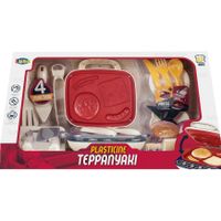 Luna Teppanyaki speelset junior 20-delig wit/rood