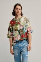 T-shirt met korte mouwen tuin - GREEN - M