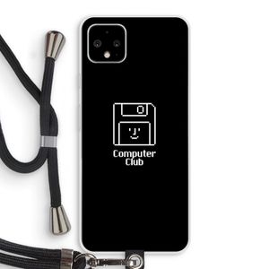 Hello: Pixel 4 XL Transparant Hoesje met koord