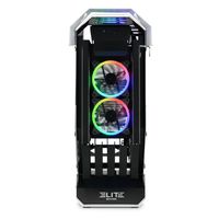 Sharkoon ELITE SHARK CA700 Tower Zwart, Wit - thumbnail