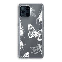 Tiny Bugs: Oppo Find X3 Transparant Hoesje