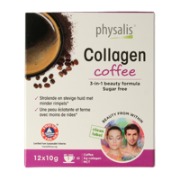 Physalis Collagen coffee fos 10 gram 12 Stuks