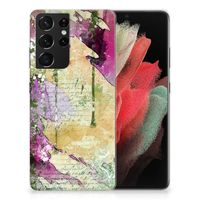 Hoesje maken Samsung Galaxy S21 Ultra Letter Painting