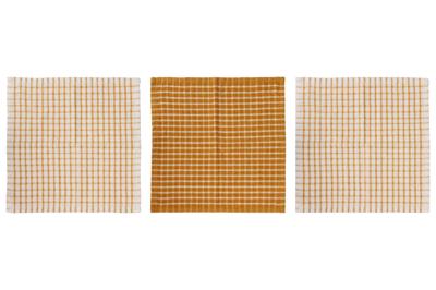 Cosy & Trendy Vaatdoekjes Stoff Amber Gold 30 x 30 cm - 3-delig