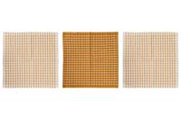 Cosy & Trendy Vaatdoekjes Stoff Amber Gold 30 x 30 cm - 3-delig