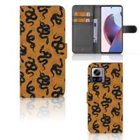 Telefoonhoesje | Met pasjeshouder | voor Motorola Edge 30 Ultra Snakes
