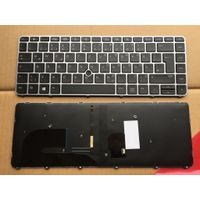 Notebook keyboard for HP EliteBook 745 G3 745 G4 840 G3 840 G4 with pointstick frame German - thumbnail