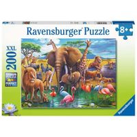 Ravensburger Puzzel Safari 200 XXL Stukjes Ravensburger Puzzel Safari 200 XXL Stukjes
