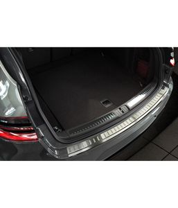 RVS Bumper beschermer passend voor Porsche Macan 2013- 'Ribs' AV235181