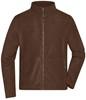 James & Nicholson JN782 Men´s Fleece Jacket - Brown - XL