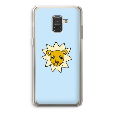 Kleine leeuw: Samsung Galaxy A8 (2018) Transparant Hoesje