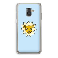 Kleine leeuw: Samsung Galaxy A8 (2018) Transparant Hoesje