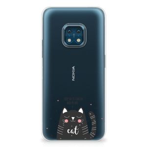 Nokia XR20 Telefoonhoesje met Naam Cat Good Day