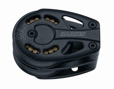 Harken 75mm Black Magic 2-schijfs Voetblok Default