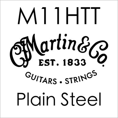 Martin M11HTT Plain Steel .011 Losse Snaar Martin M11HTT Plain Steel .011 Losse Snaar