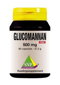 Glucomannan 500 mg puur