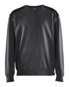 Blåkläder Sweatshirt bicolour 35801158 | Medium Grijs/Zwart | Maat 3XL - 7330509810446