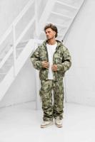 Croyez Parachute Ripstop Trainingspak Heren Groen - Maat M - Kleur: Groen | Soccerfanshop