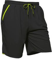SALE! Nath NH900 Energy - Sport Pants - Black, Yellow Fluor - Maat S
