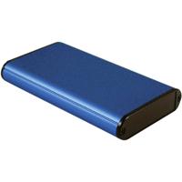 Hammond Electronics 1455B1202BU Universele behuizing Aluminium Blauw 1 stuk(s) - thumbnail