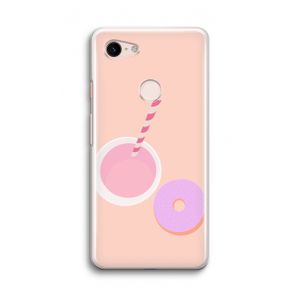 Donut: Google Pixel 3 Transparant Hoesje