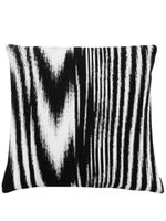 Missoni Home coussin rayé Glitch 40x40 - Noir - thumbnail