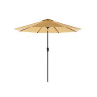 Opvouwbare parasol met zwengel zonder standaard, Taupe / 2,7 M