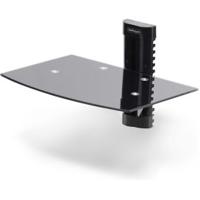 StarTech.com Hangende Wandplank voor Audio/Video Apparatuur, In Hoogte Verstelbaar Schap voor Onder