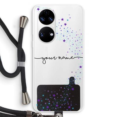 Sterren: Huawei P50 Transparant Hoesje met koord