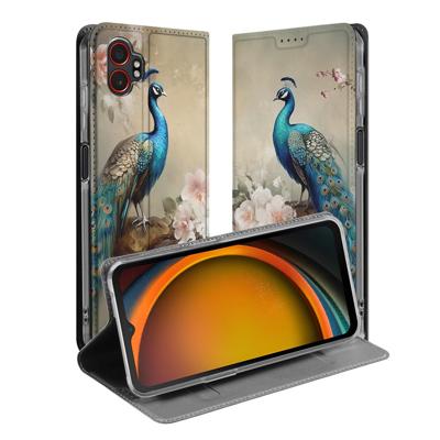 Samsung Galaxy Xcover 7 Pro Book | Wallet Case | Vintage Pauwen