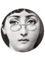 Fornasetti assiette décorative Tema e Variazioni No. 155 - Blanc