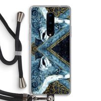 Golden Fox: OnePlus 8 Transparant Hoesje met koord