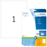 HERMA 5065 printeretiket Wit Zelfklevend printerlabel