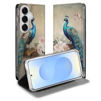 Samsung Galaxy S26+ Telefoonhoesje Vintage Pauwen