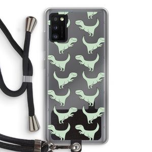Dinos: Samsung Galaxy A41 Transparant Hoesje met koord