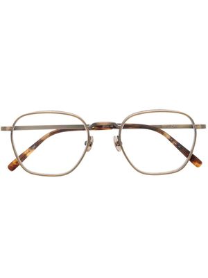 Matsuda lunettes de vue à monture carrée - Or
