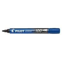 Viltstift pilot sca-100 rond f blauw
