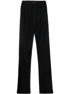 TOM FORD pantalon en lyocell à taille élastiquée - Noir