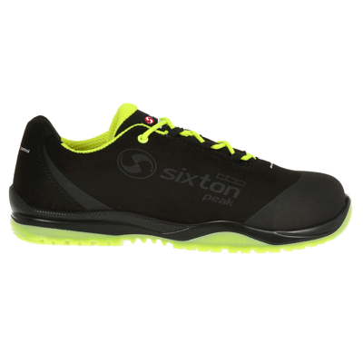 Sixton Peak Cuban 91328-00 S3 | Zwart/Geel | Maat 38 - 00.091.154.38