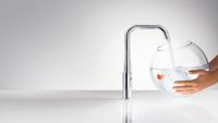 Hansgrohe Focus E2 wastafelkraan met hoge draaibare uitloop inclusief ComfortZone 240 met waste chroom 31609000 - thumbnail