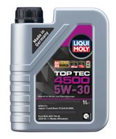 Liqui Moly Top Tec 4500 5W-30 (1L) LIQUI MOLY, Viscositeit klasse SAE: 5W-30, 1.0, L, u.a. für Mitsubishi, Land Rover, Jaguar, Mazda