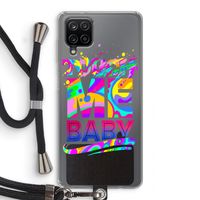 Touch Me: Samsung Galaxy A12 Transparant Hoesje met koord