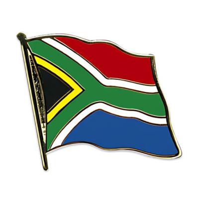 Pin Vlag Zuid Afrika - 2 cm - vlaggen speldje - supporter - mini broche