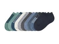 lupilu 10 paar kinder sokken (turquoise/blauw/navy, 27/30)