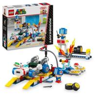 LEGO Super Mario 72035 Mario Kart - Il garage di Toad - Giocattolo Nintendo personalizzabile