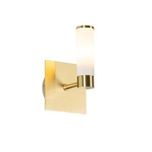 QAZQA Moderne badkamer wandlamp messing IP44 - Bath