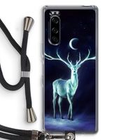 Nightbringer: Sony Xperia 5 Transparant Hoesje met koord